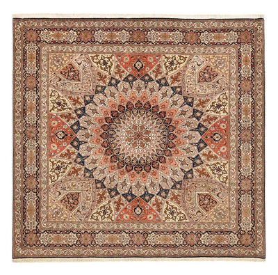 Tabriz - 50 Raj Tæppe 248x252cm - Persisk tæppe