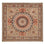 Persisk tæppe - Tabriz - Royal firkantet  - 252 x 248 cm - mørk beige
