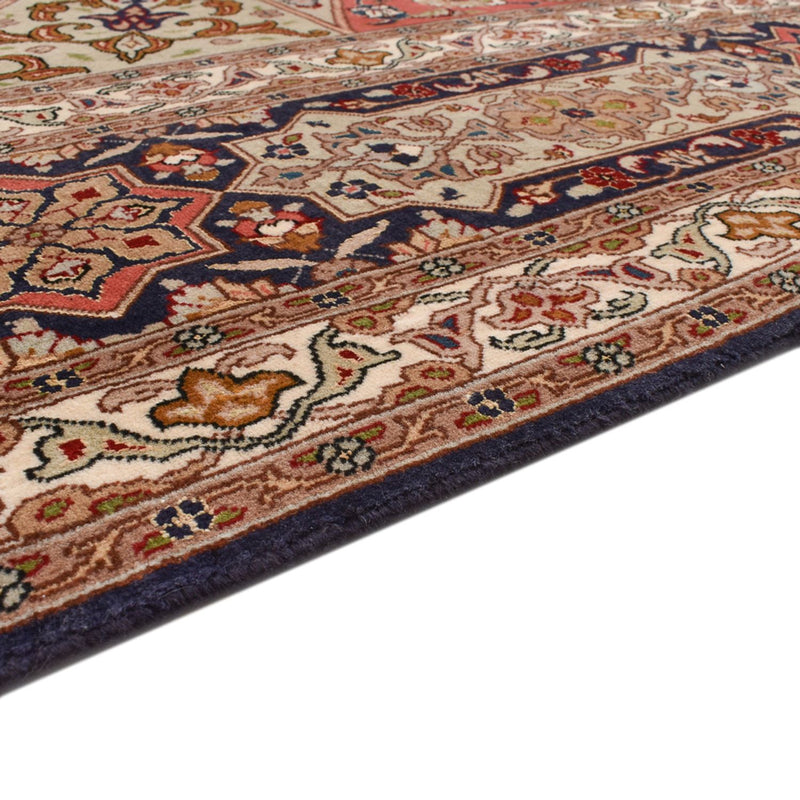 Persisk tæppe - Tabriz - Royal firkantet  - 252 x 248 cm - mørk beige