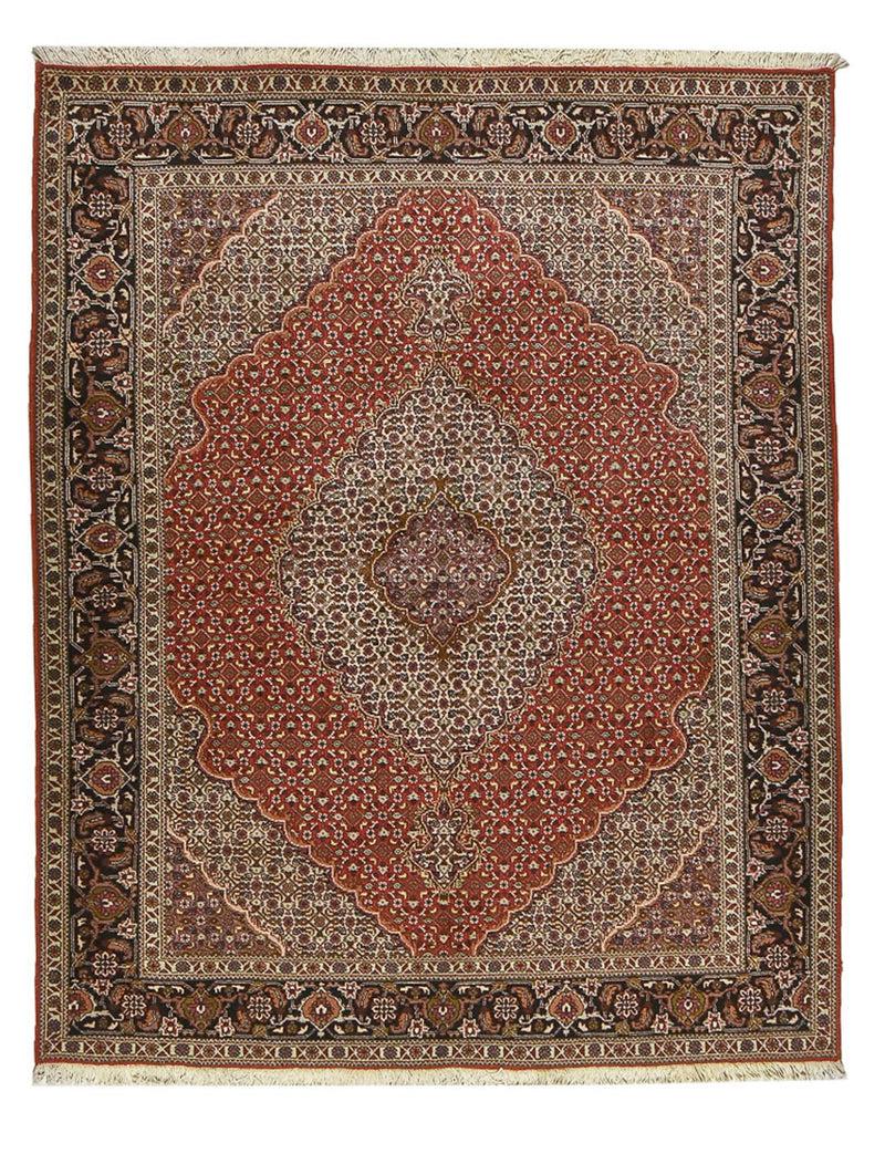Persisk tæppe - Tabriz - Royal - 204 x 156 cm - rød