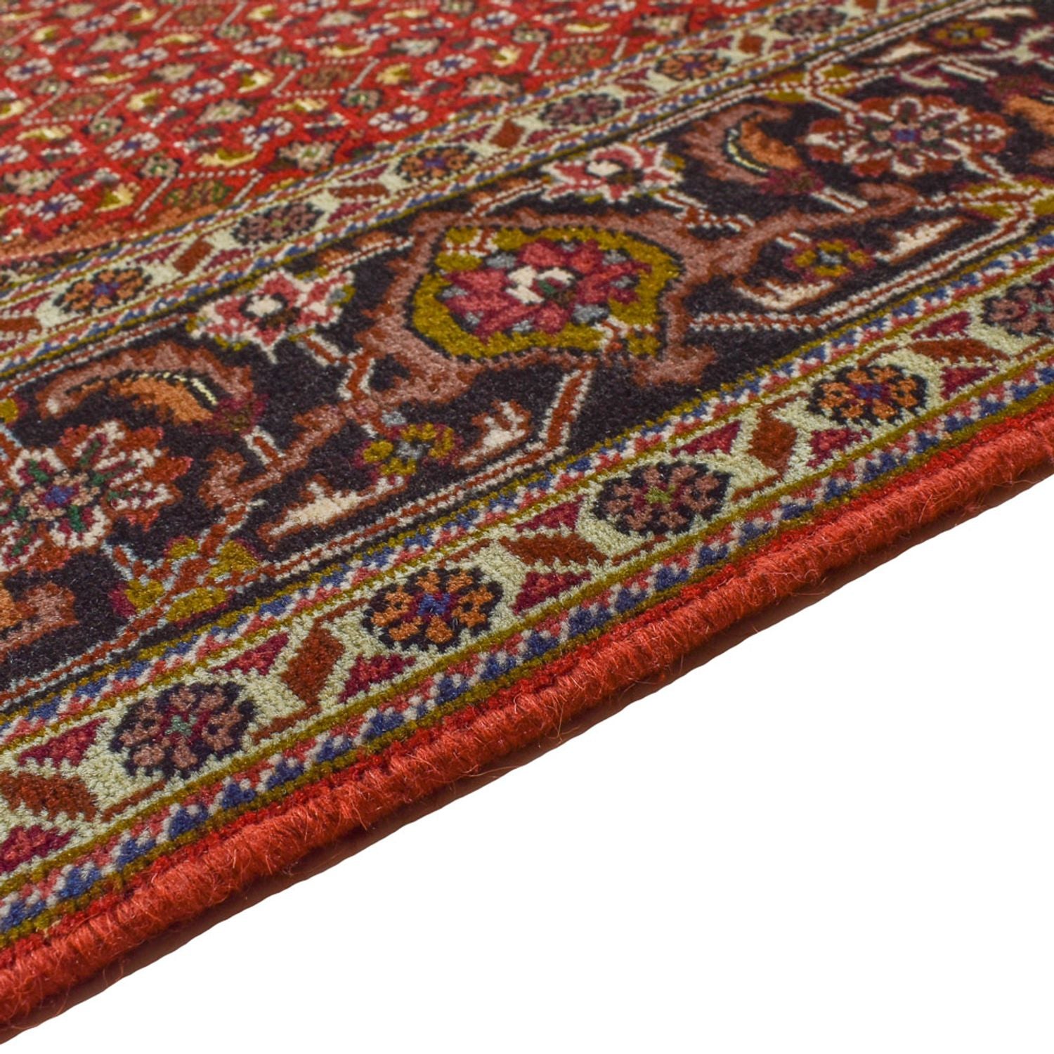Persisk tæppe - Tabriz - Royal - 204 x 156 cm - rød