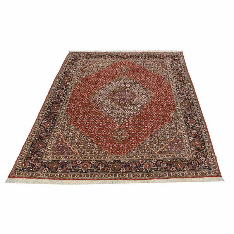 Persisk tæppe - Tabriz - Royal - 204 x 156 cm - rød