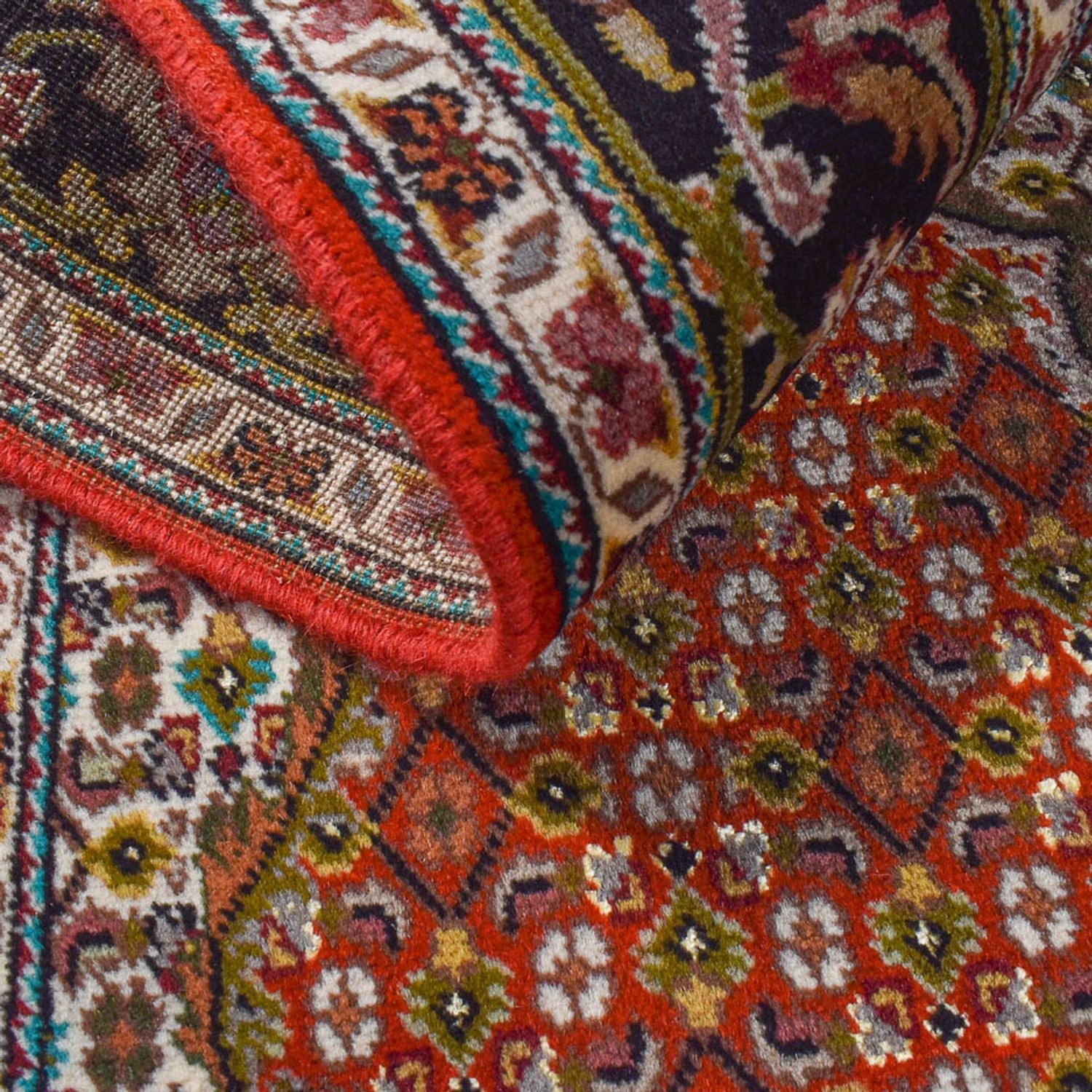 Persisk tæppe - Tabriz - Royal - 205 x 150 cm - rød