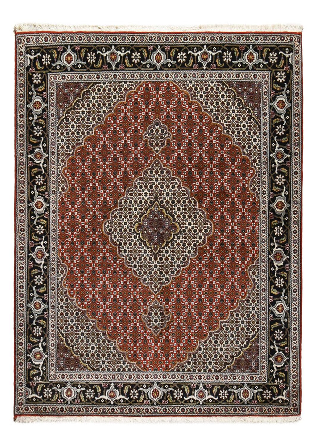 Persisk tæppe - Tabriz - Royal - 204 x 152 cm - flerfarvet