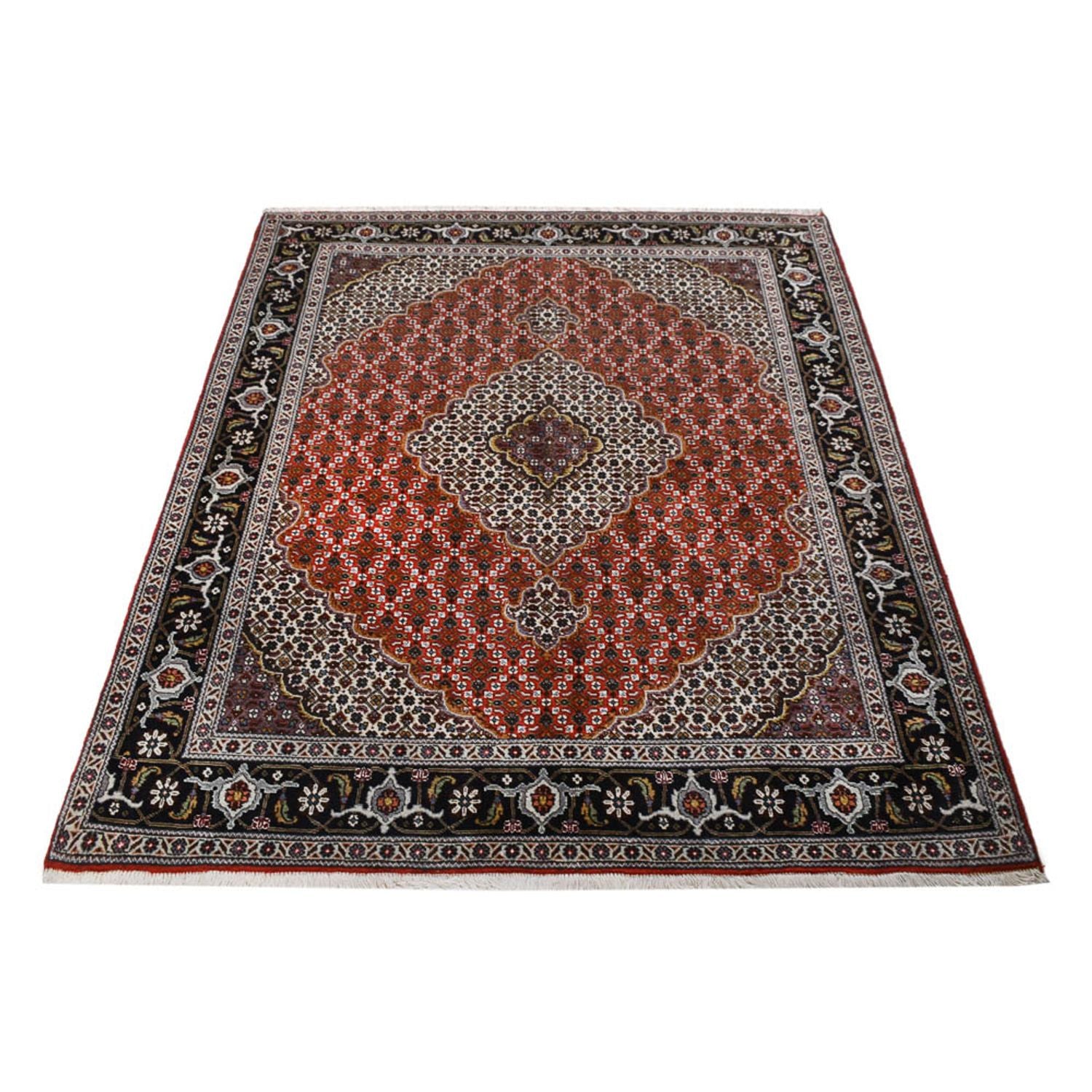 Persisk tæppe - Tabriz - Royal - 204 x 152 cm - flerfarvet