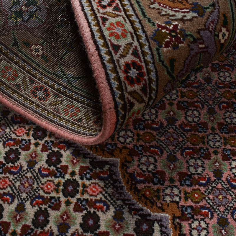 Persisk tæppe - Tabriz - Royal - 190 x 155 cm - lysrød