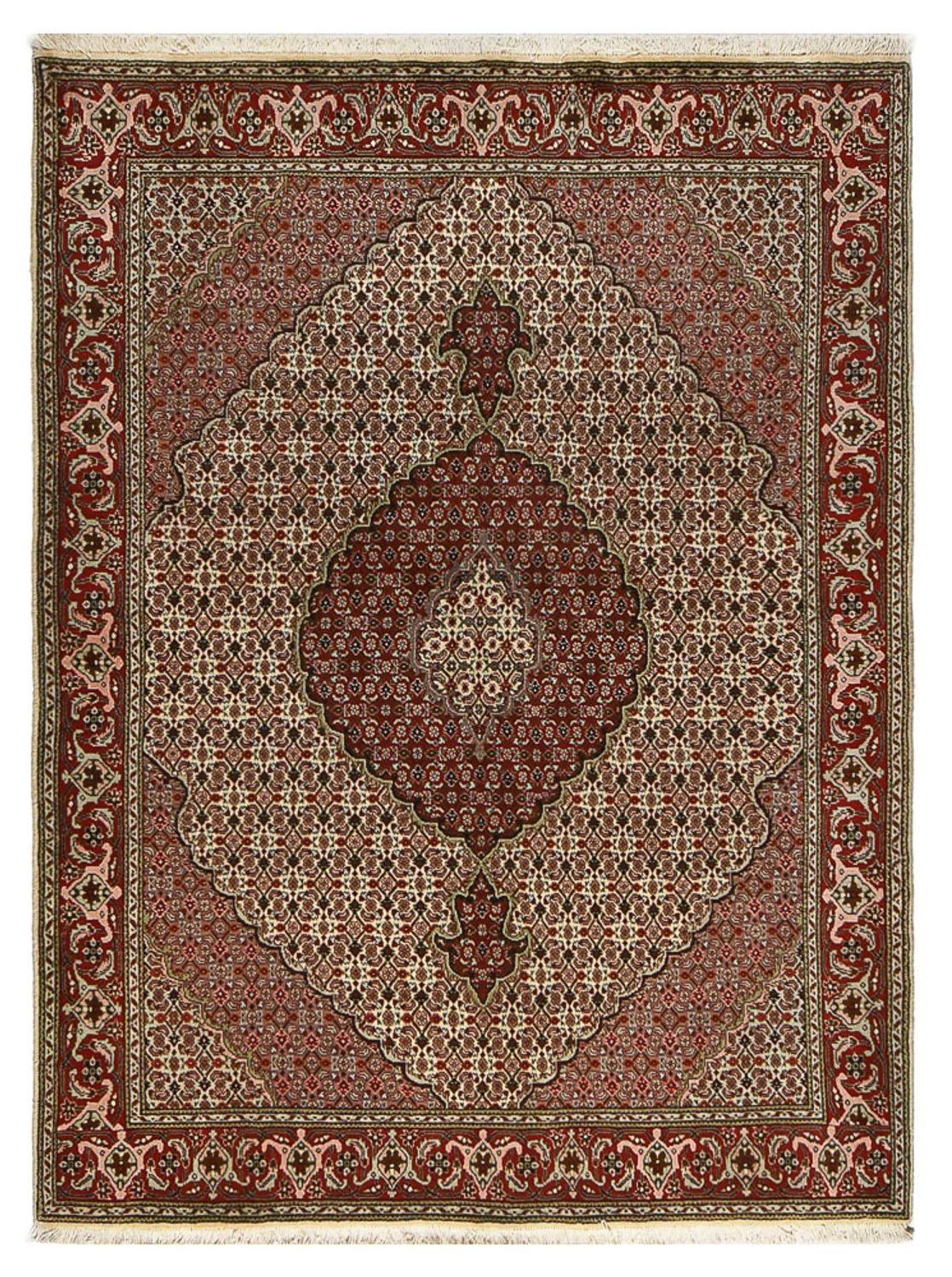 Persisk tæppe - Tabriz - Royal - 202 x 152 cm - sand