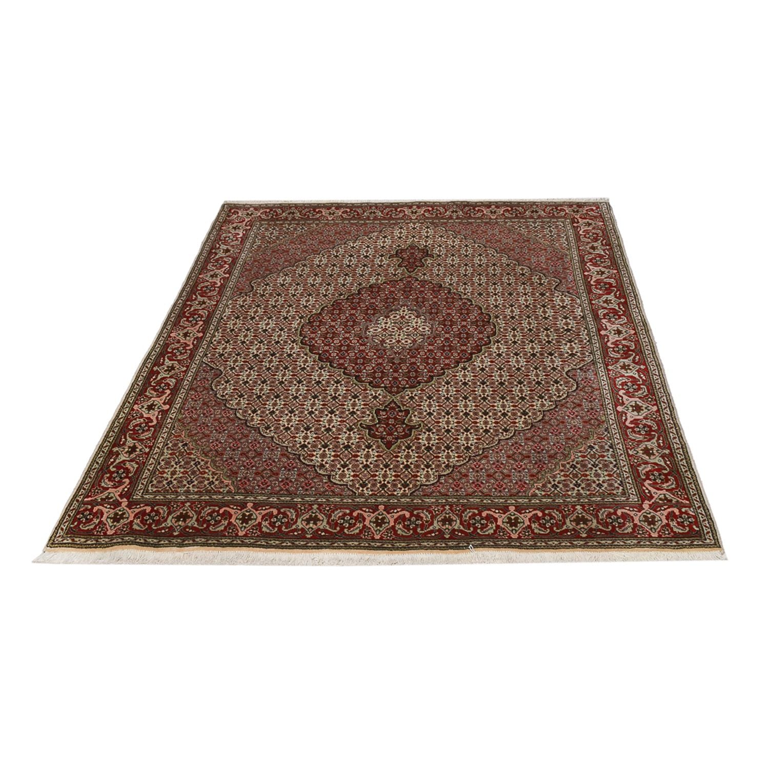 Persisk tæppe - Tabriz - Royal - 202 x 152 cm - sand