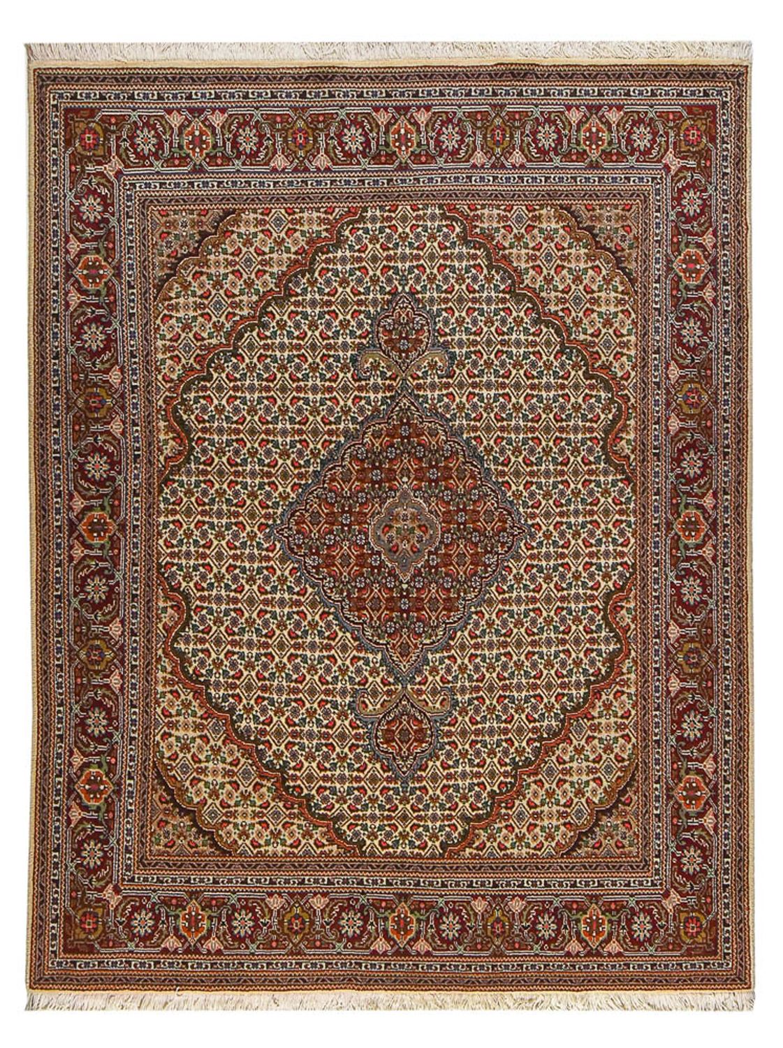 Persisk tæppe - Tabriz - Royal - 200 x 152 cm - sand