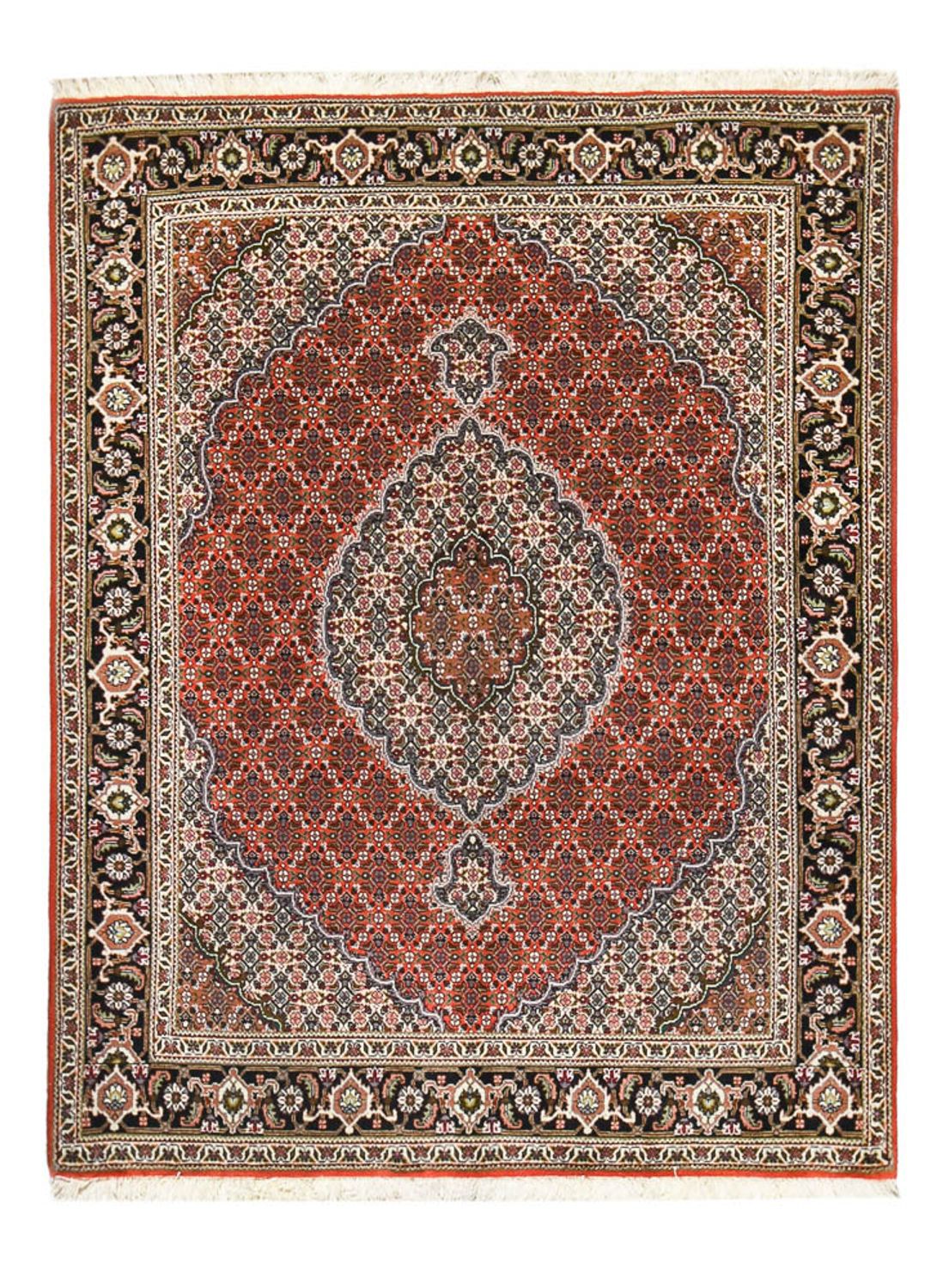 Persisk tæppe - Tabriz - Royal - 198 x 154 cm - flerfarvet