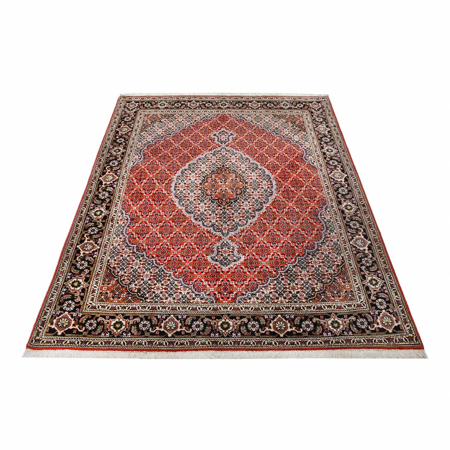 Persisk tæppe - Tabriz - Royal - 198 x 154 cm - flerfarvet