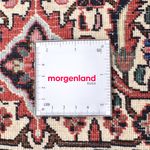 Persisk tæppe - Bijar rundt  - 250 x 250 cm - lysrød