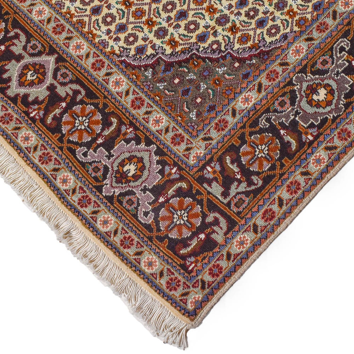 Persisk tæppe - Tabriz - Royal - 202 x 152 cm - sand