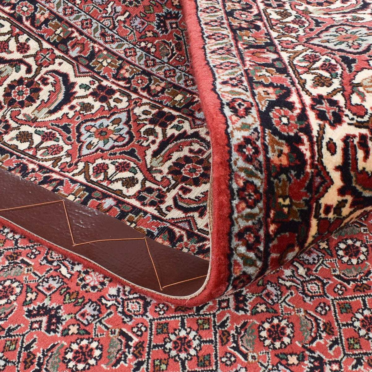 Persisk tæppe - Bijar særlig form  - 387 x 211 cm - rust