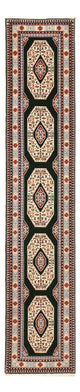 Tabriz - 60 Raj Tæppe 372x74cm - Persisk tæppe
