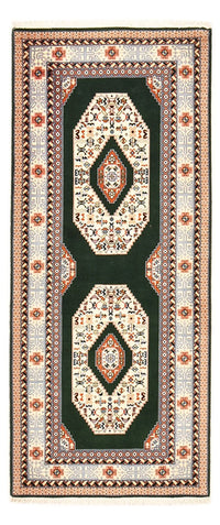 Løber Persisk tæppe - Tabriz - Royal - 182 x 77 cm - mørkeblå