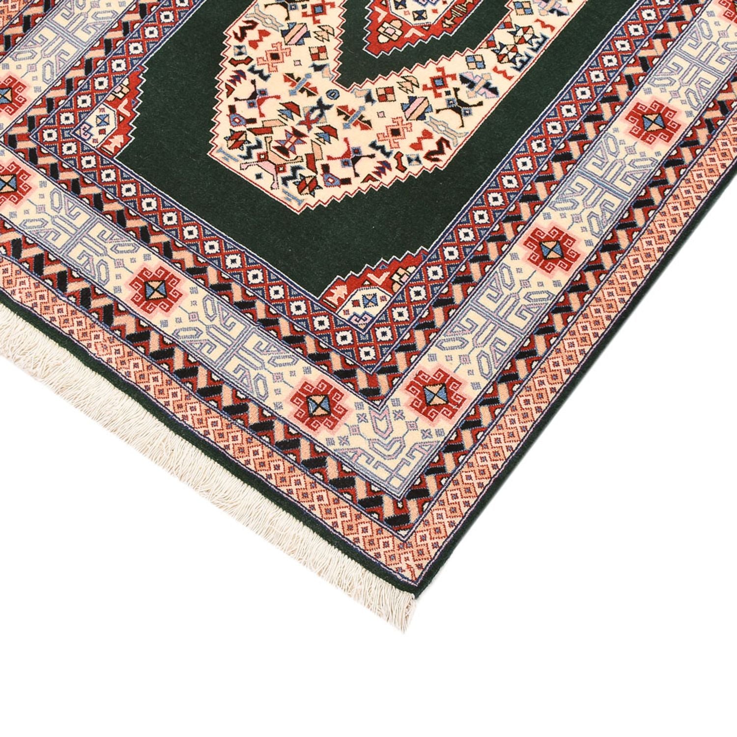 Løber Persisk tæppe - Tabriz - Royal - 182 x 75 cm - mørkeblå