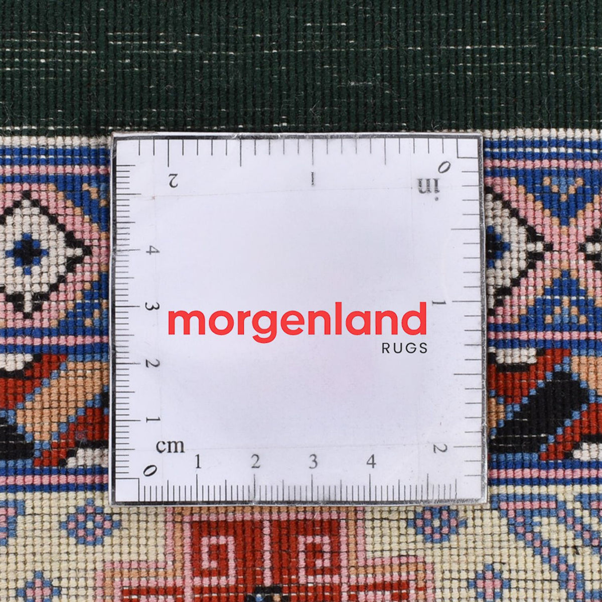 Løber Persisk tæppe - Tabriz - Premium - 370 x 75 cm - mørkeblå