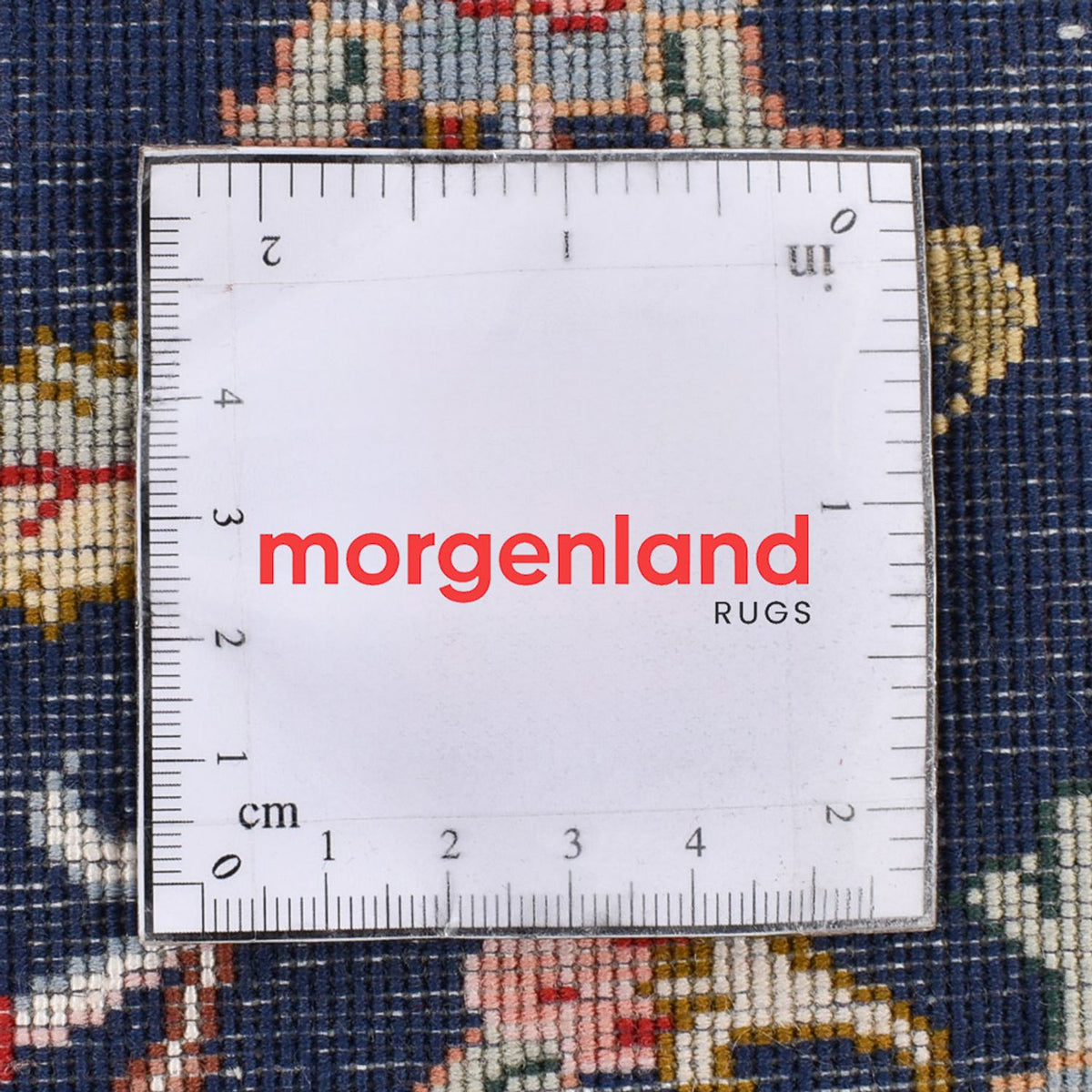 Løber Persisk tæppe - Tabriz - Premium - 300 x 68 cm - mørkeblå