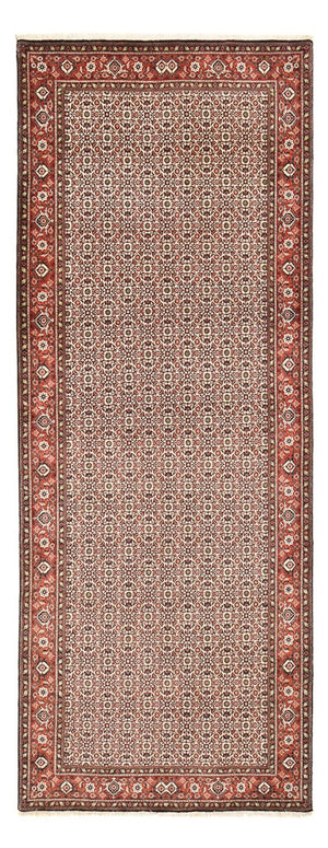 Løber Persisk tæppe - Bijar - 402 x 153 cm - rust