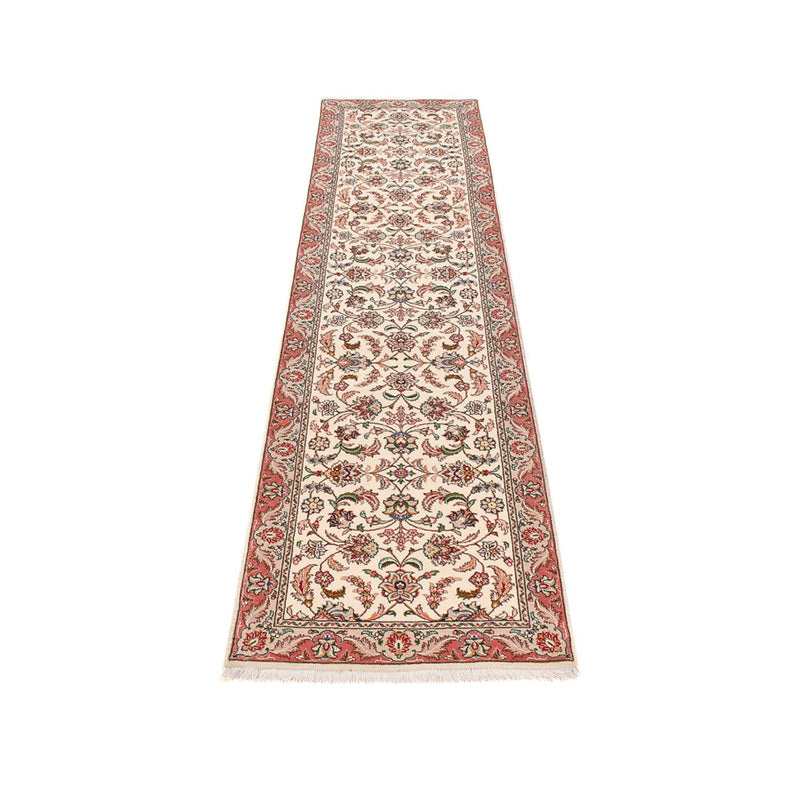 Løber Persisk tæppe - Tabriz - Premium - 297 x 69 cm - karamel