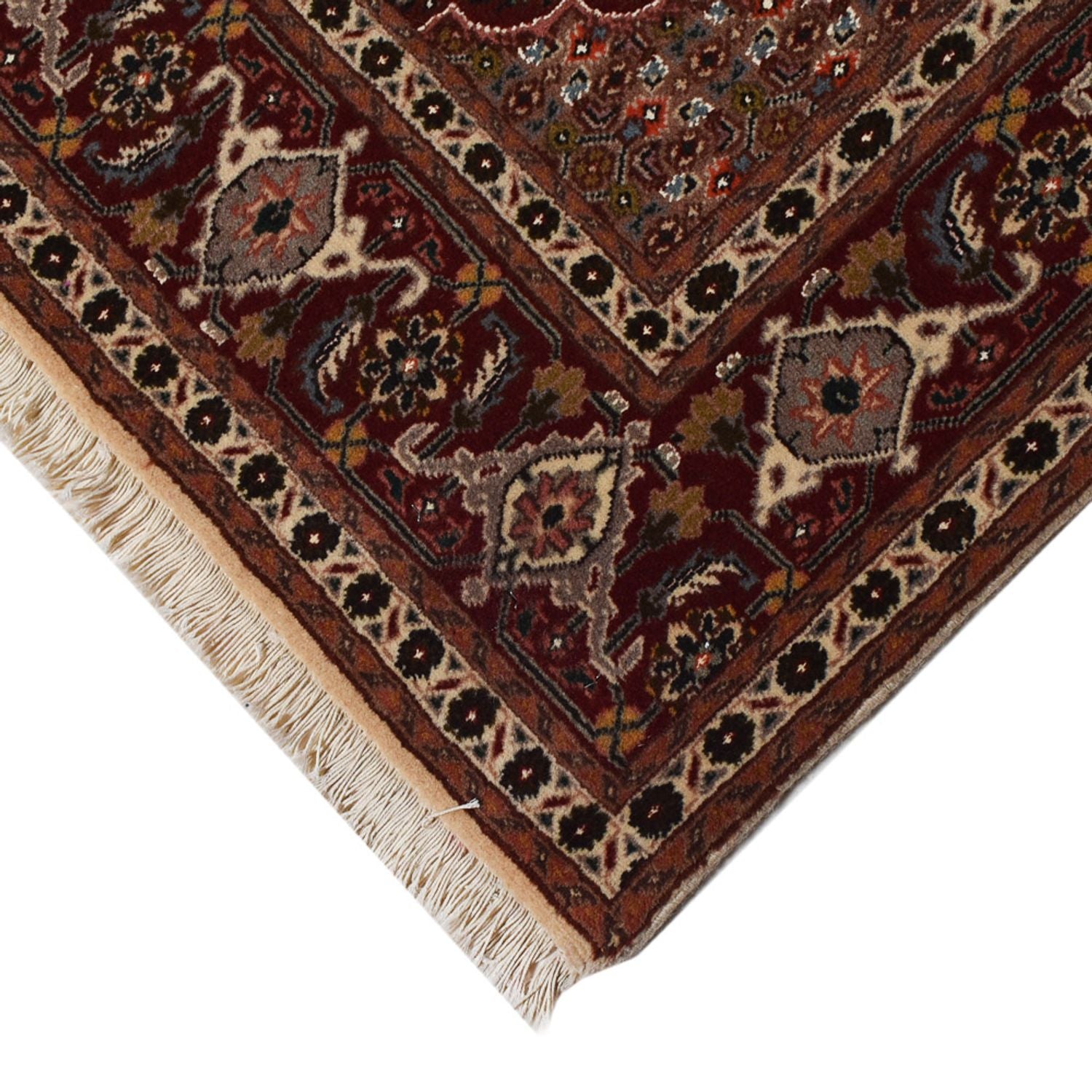 Persisk tæppe - Tabriz - Royal - 203 x 156 cm - lys brun