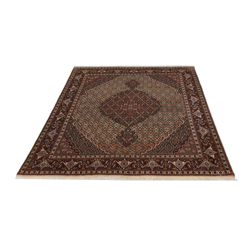Persisk tæppe - Tabriz - Royal - 203 x 156 cm - lys brun