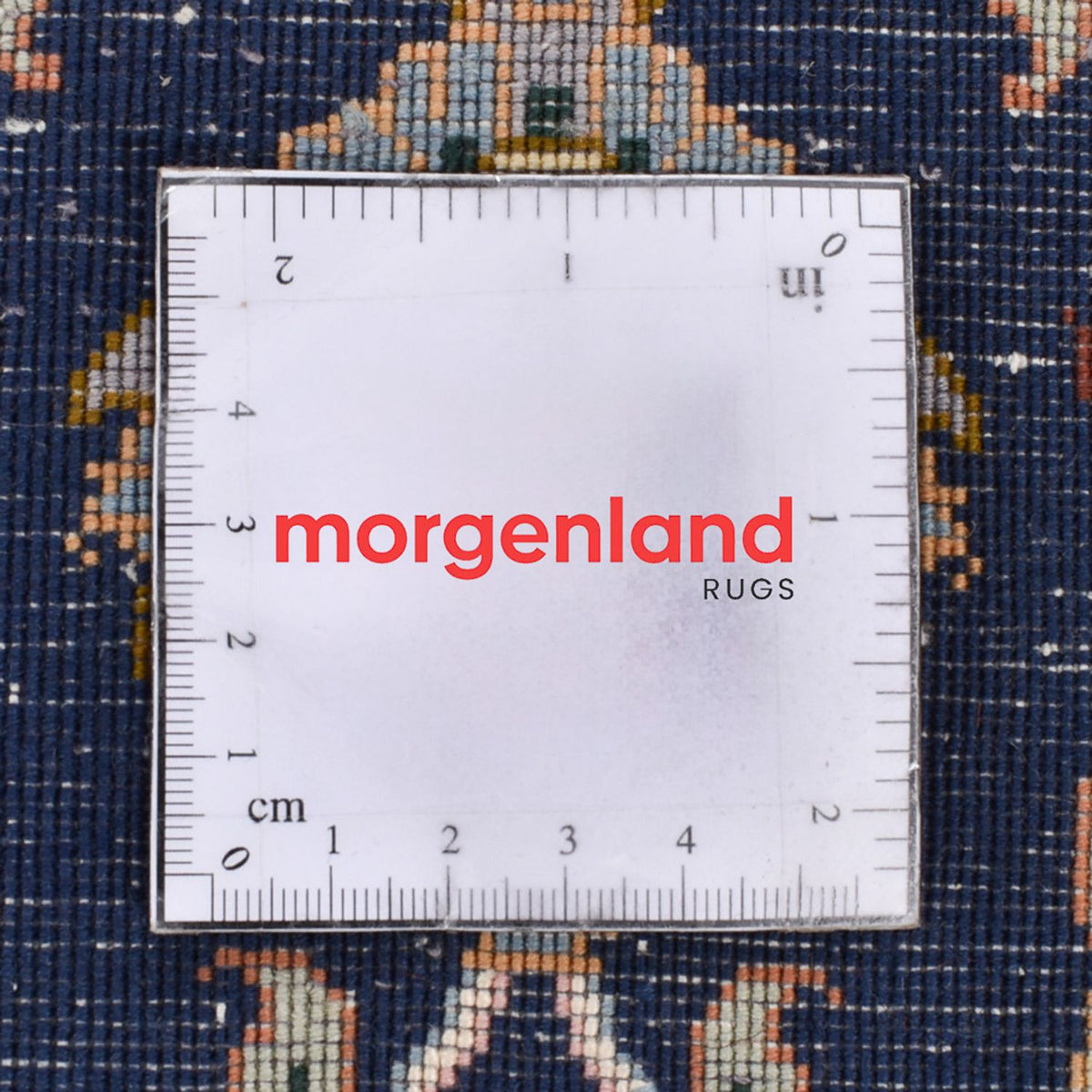 Løber Persisk tæppe - Tabriz - Premium - 293 x 65 cm - mørkeblå