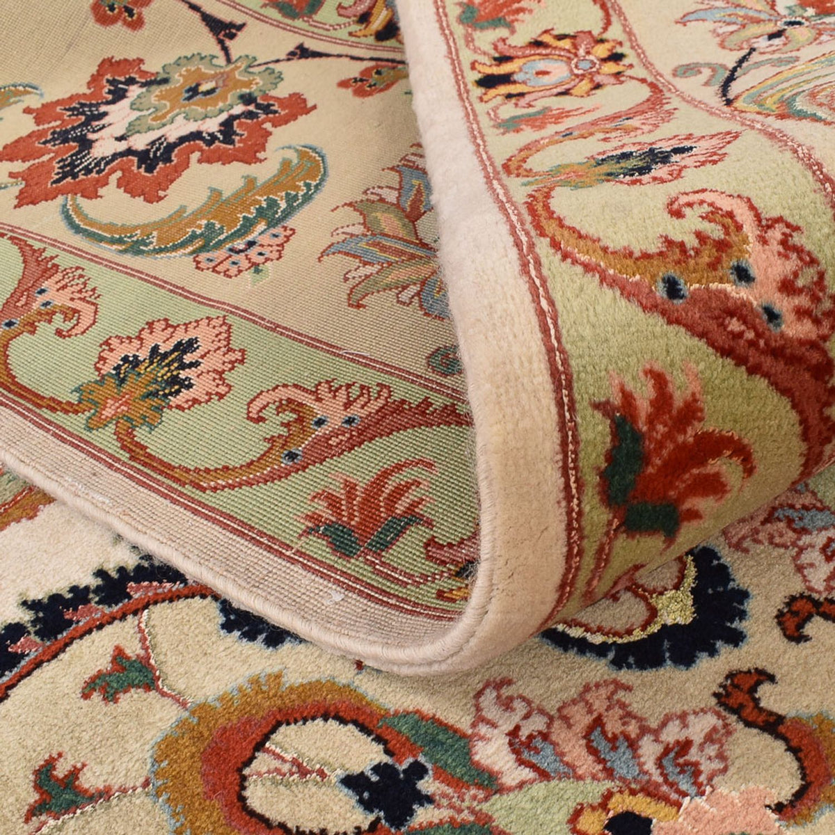 Persisk tæppe - Tabriz - Royal - 362 x 260 cm - beige