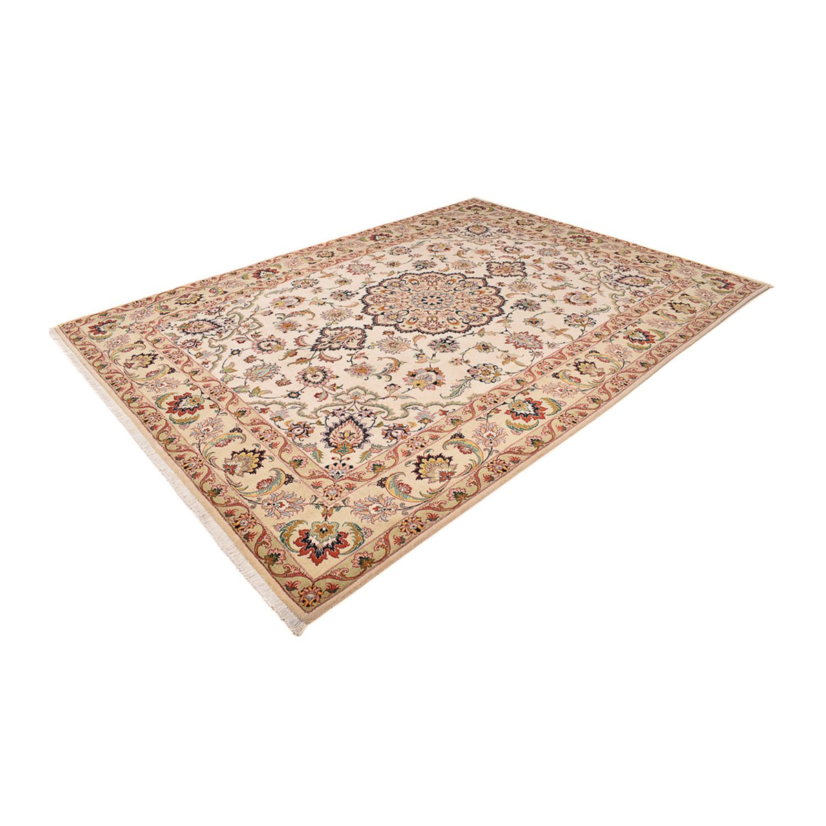 Persisk tæppe - Tabriz - Royal - 362 x 260 cm - beige
