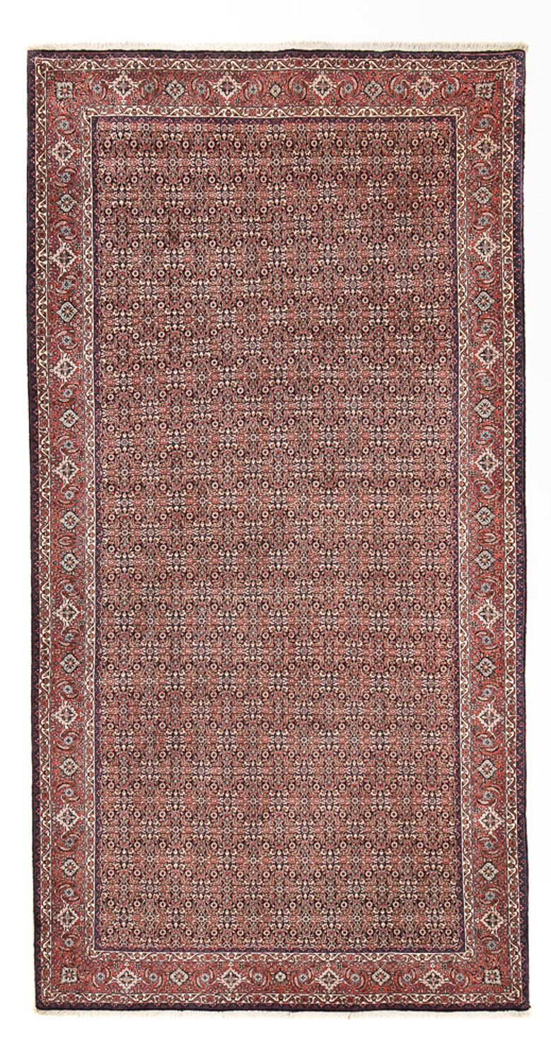 Løber Persisk tæppe - Bijar - 405 x 207 cm - rust