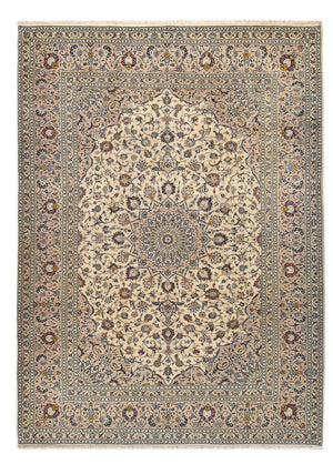 Persisk tæppe - Keshan - Royal - 342 x 247 cm - sand