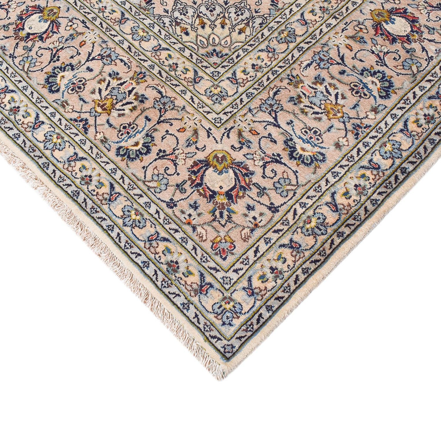Persisk tæppe - Keshan - Royal - 346 x 250 cm - sand