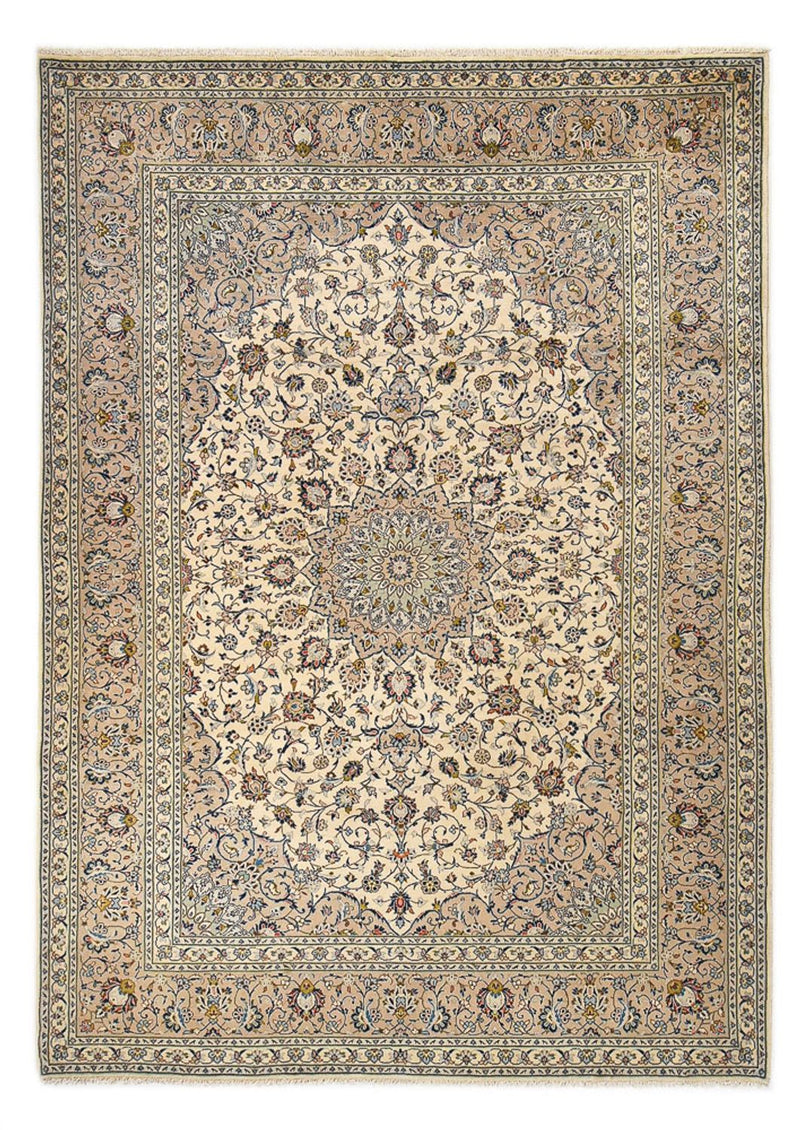 Persisk tæppe - Keshan - Royal - 353 x 250 cm - sand