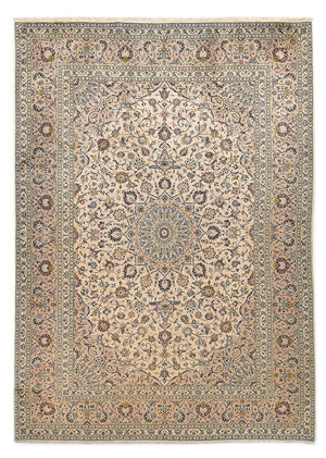 Persisk tæppe - Keshan - Royal - 345 x 246 cm - sand