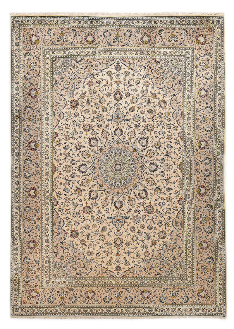 Persisk tæppe - Keshan - Royal - 345 x 246 cm - sand