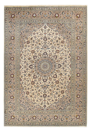 Persisk tæppe - Keshan - Royal - 347 x 244 cm - sand