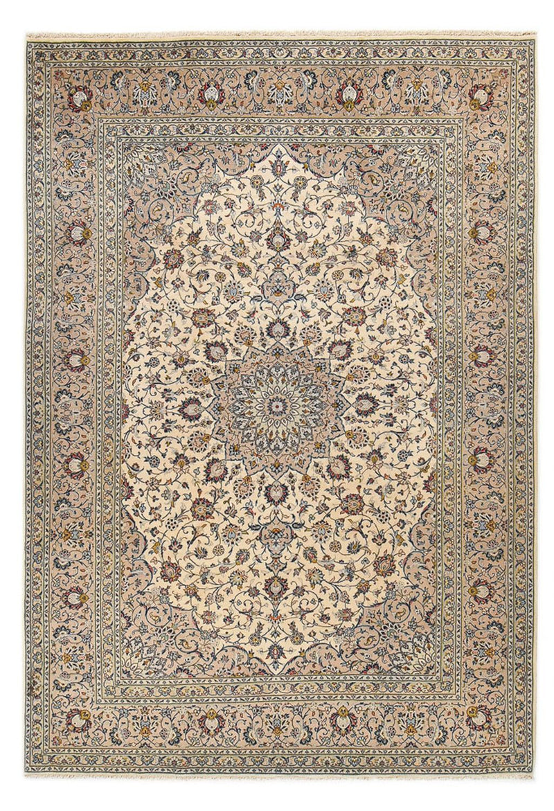 Persisk tæppe - Keshan - Royal - 347 x 244 cm - sand
