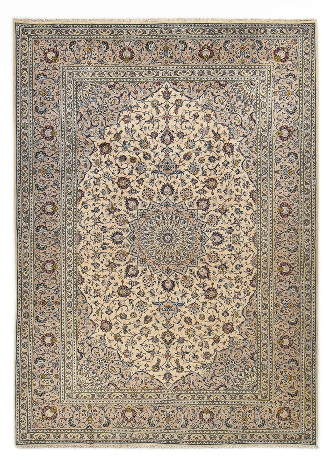 Persisk tæppe - Keshan - Royal - 350 x 248 cm - sand