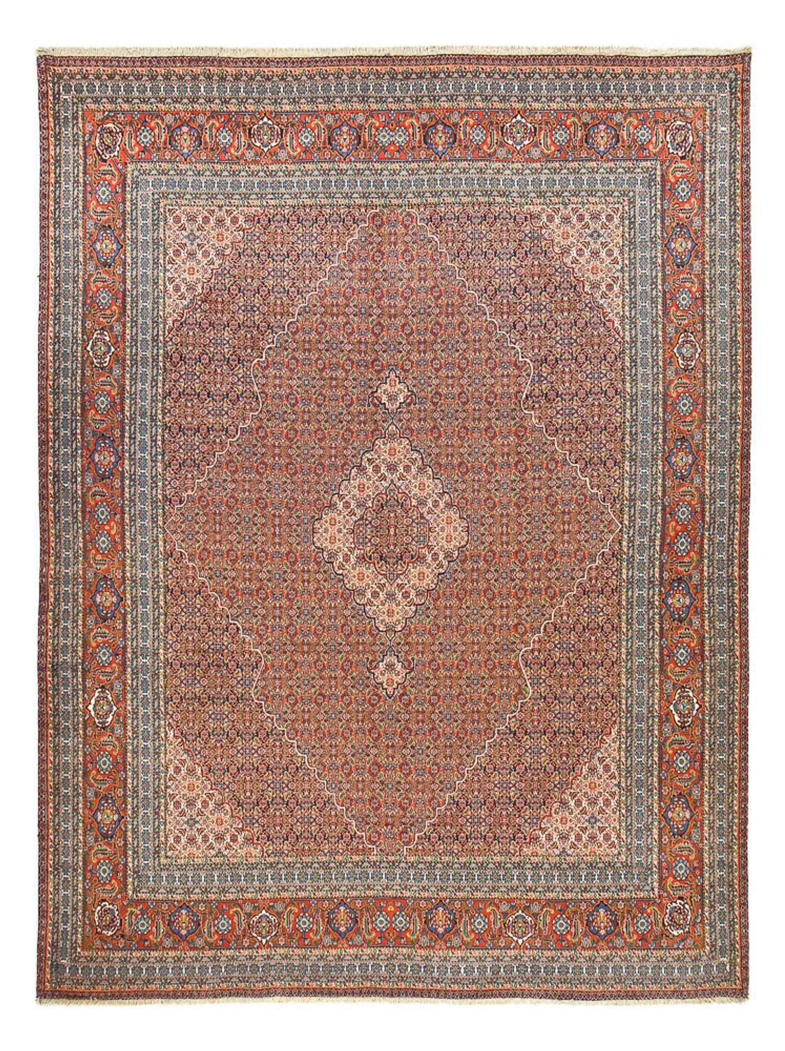Persisk tæppe - Tabriz - 418 x 306 cm - rust