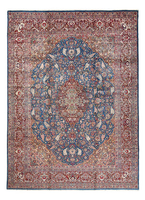 Persisk tæppe - Royal - 485 x 346 cm - blå
