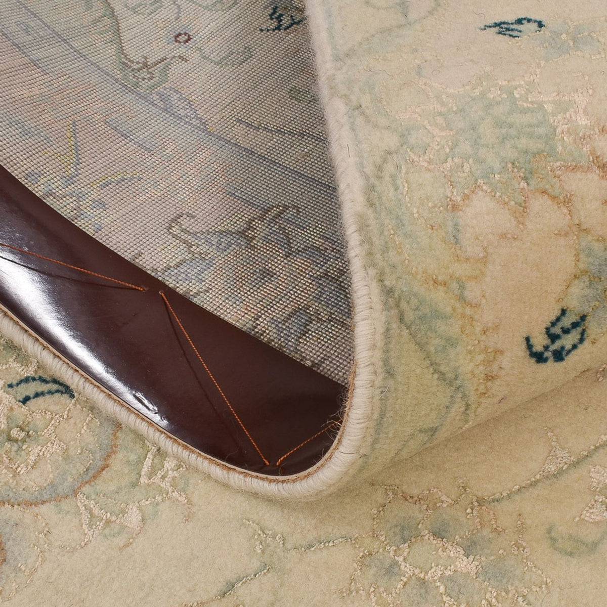 Løber Persisk tæppe - Tabriz - Premium - 310 x 84 cm - sand