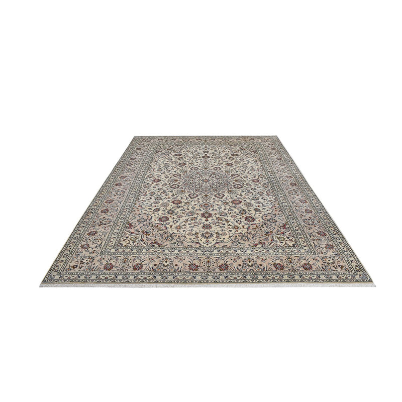 Persisk tæppe - Keshan - Royal - 347 x 253 cm - grå