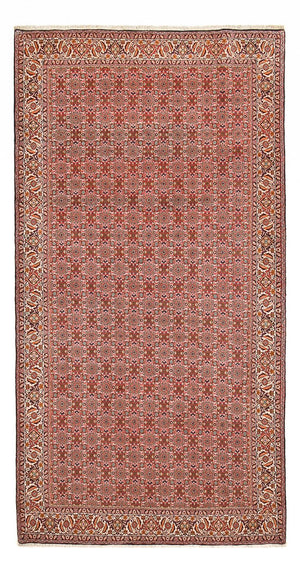 Løber Persisk tæppe - Bijar - 400 x 205 cm - rust