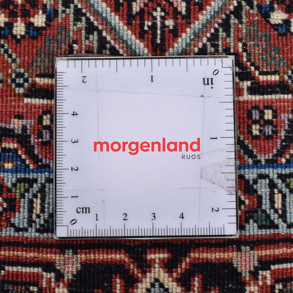 Løber Persisk tæppe - Bijar - 389 x 74 cm - brun