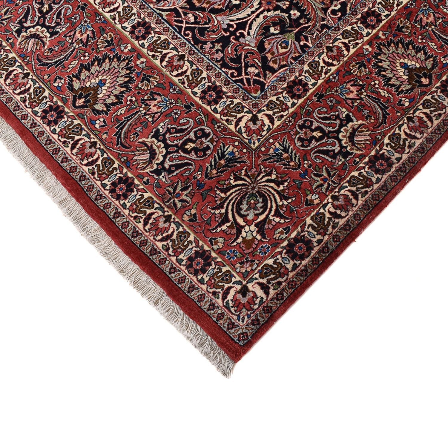 Persisk tæppe - Bijar - 400 x 309 cm - brun