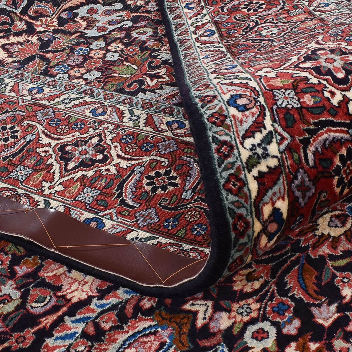 Persisk tæppe - Bijar - 340 x 259 cm - rust