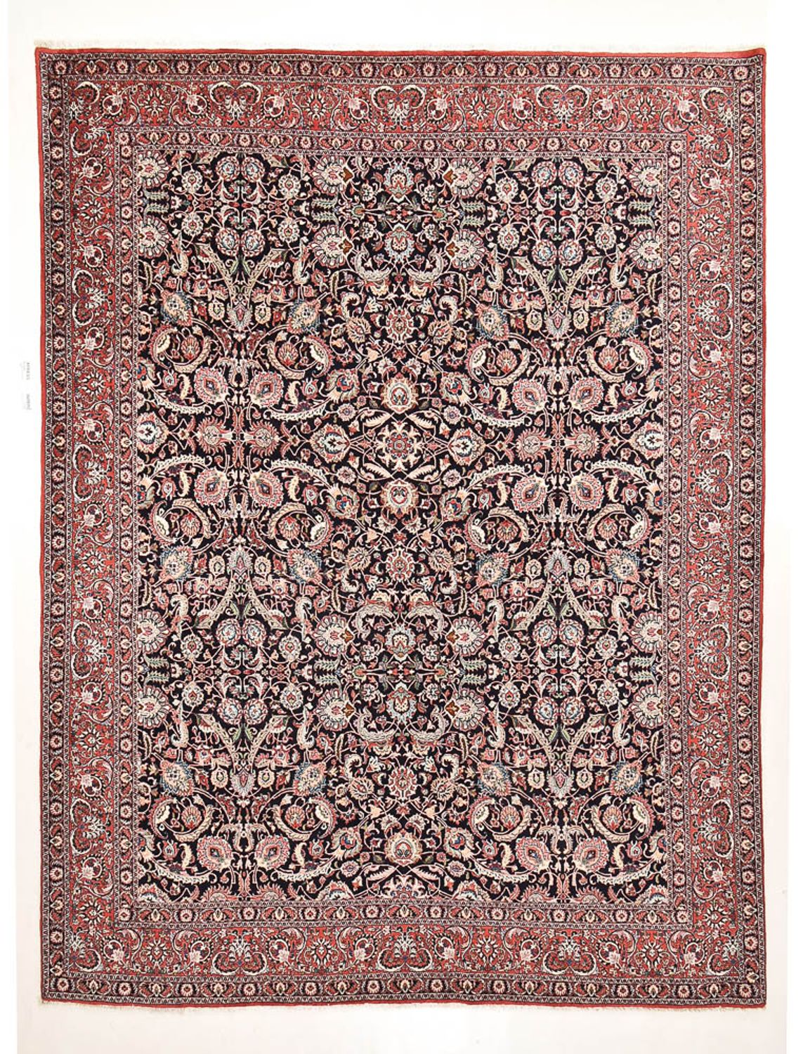 Persisk tæppe - Bijar - 395 x 305 cm - brun