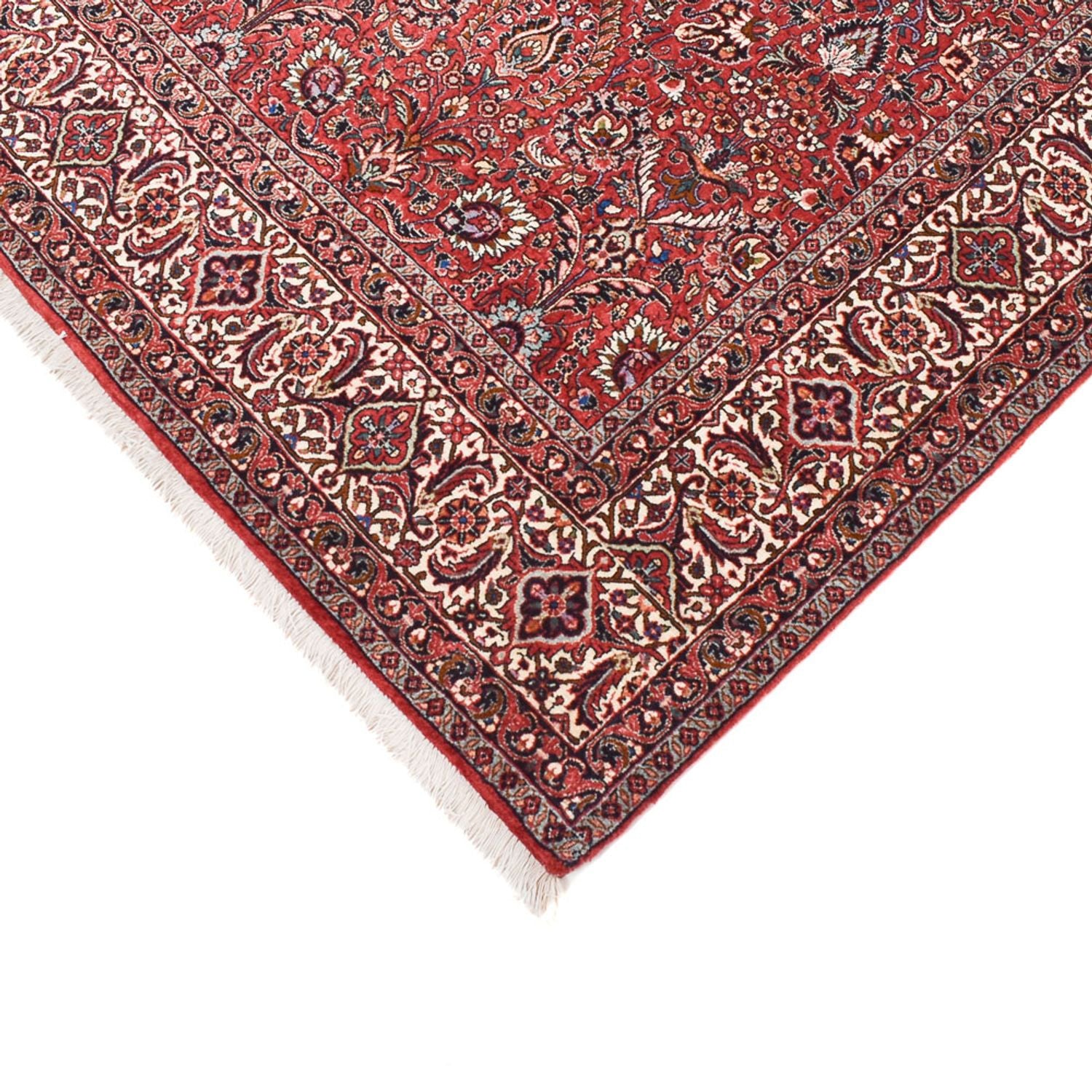 Løber Persisk tæppe - Bijar - 400 x 209 cm - rust