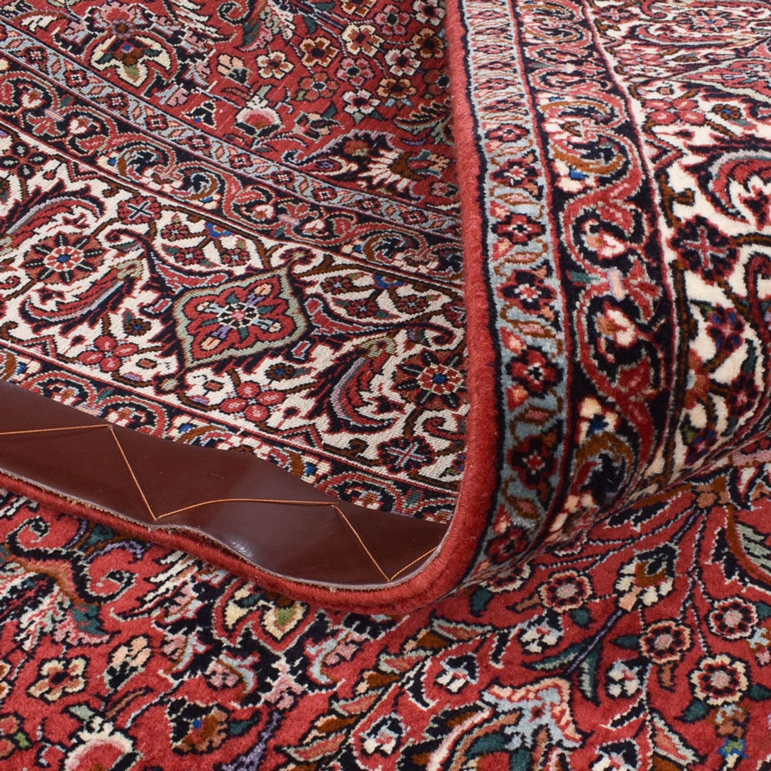 Løber Persisk tæppe - Bijar - 400 x 209 cm - rust